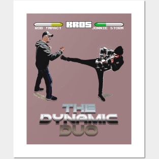 The Dynamic Duo (version 2) - BROS on Audio Posters and Art